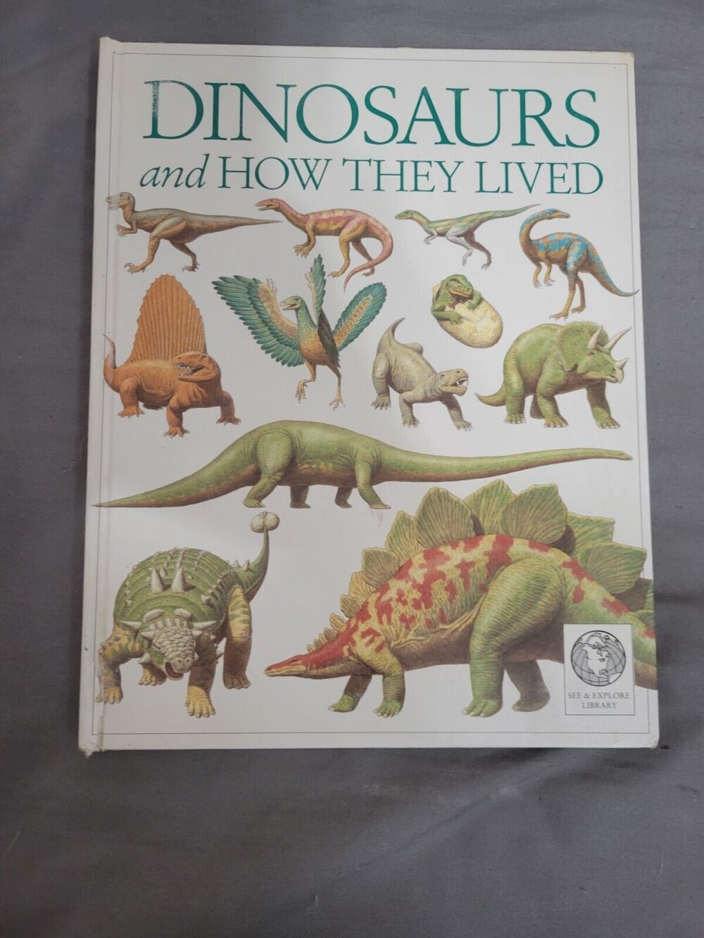 Dinosaurs and How They Lived Book Hardback 1991